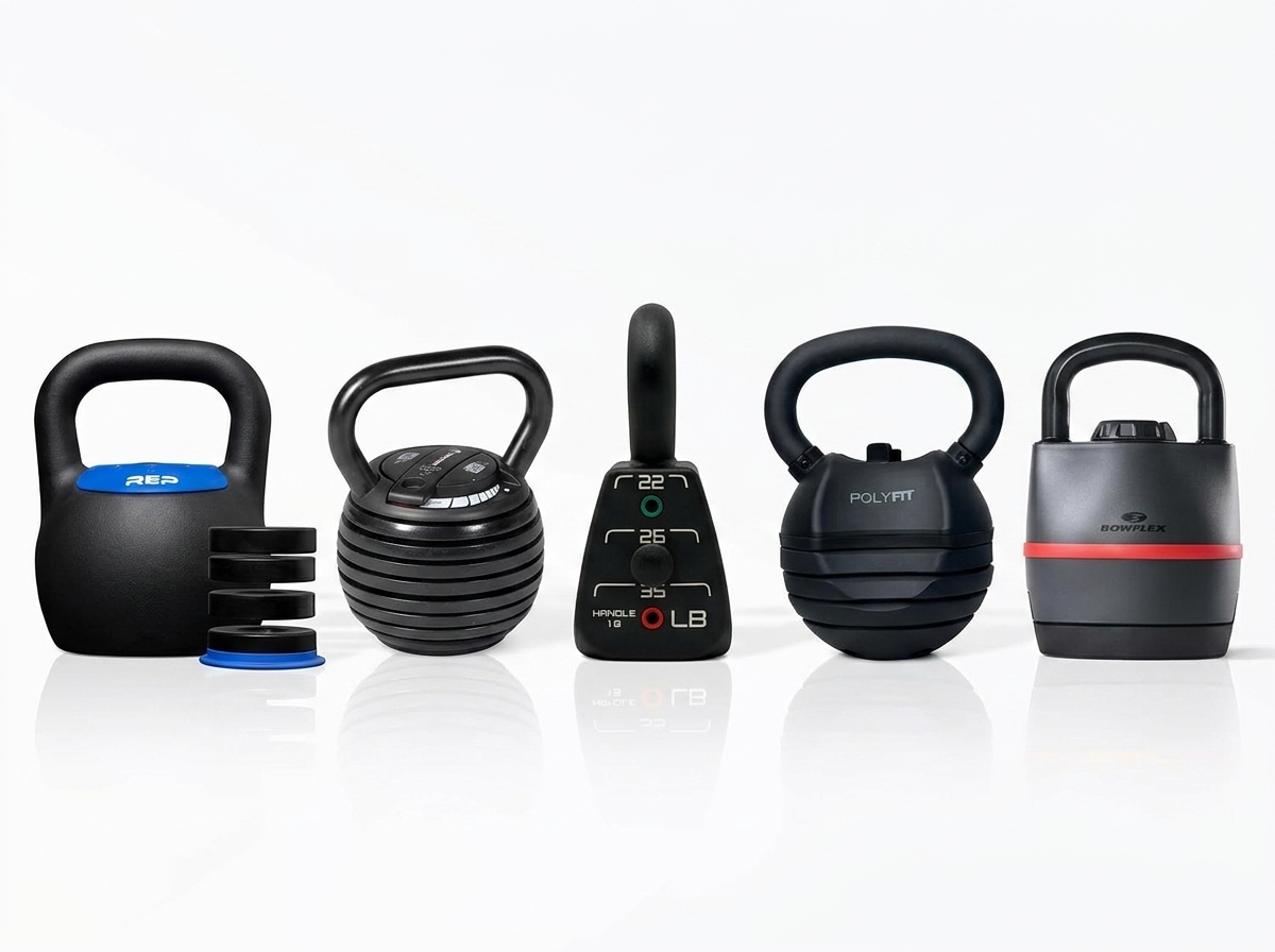 Best Adjustable Kettlebells: Rep Fitness vs Polyfit & More