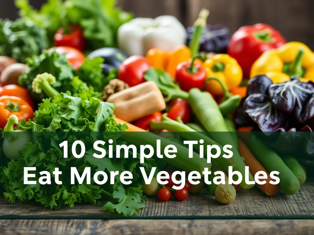 10 Simple Tips to Eat More Vegetables