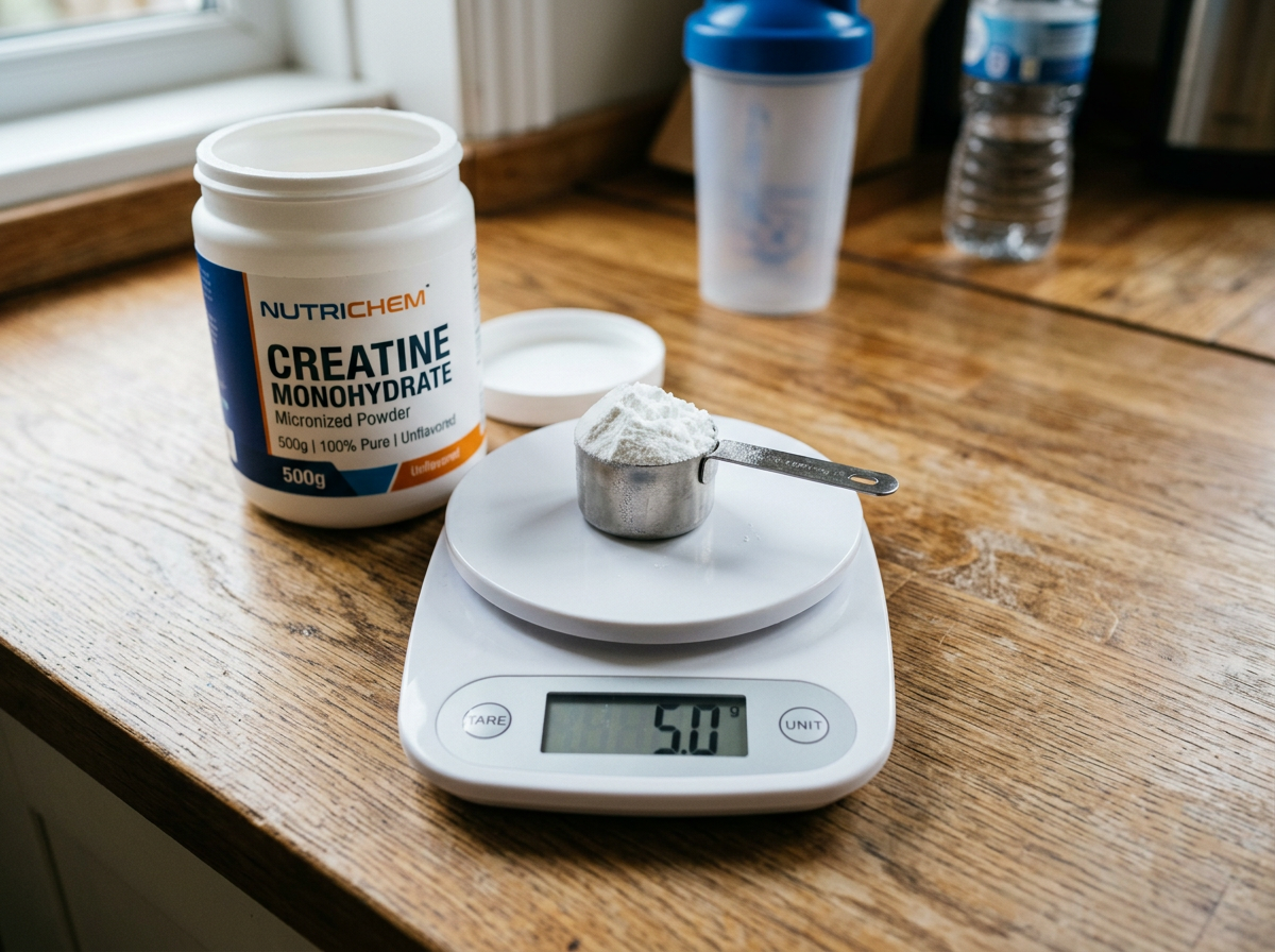 Creatine and the Scale: How Much Water Weight to Expect?